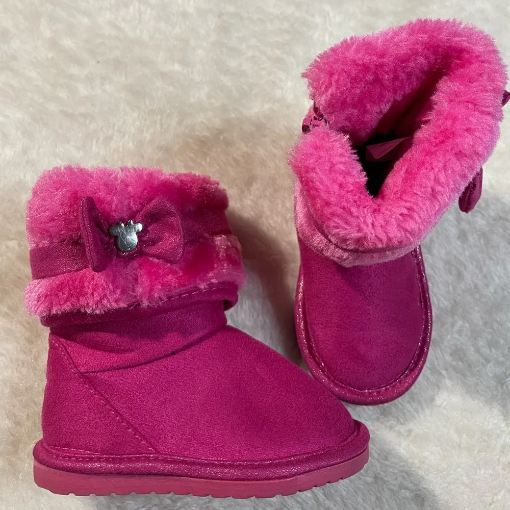 Minnie Mouse Infant Pink Size 3 Boots
